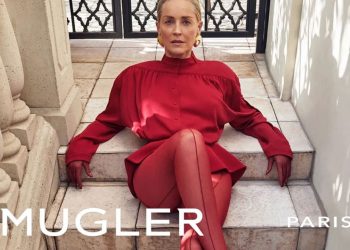 Κεντρικό πρόσωπο η Sharon Stone της νέας καμπάνιας του οίκου Mugler